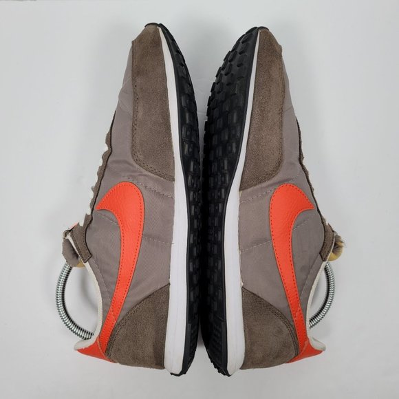 Nike Waffle Trainer 2 Men's Gray Orange Athletic Shoes DH1349-002 US Size 11.5 - Picture 6 of 8
